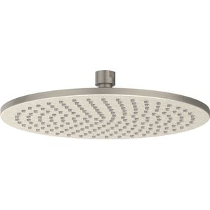 IVY hoofddouche Medium 25cm - geborsteld nickel PVD