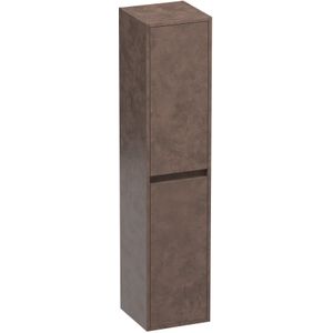 Brauer Adore Hoge Kast 160x35x35cm MFC - Erosion - Badkamermeubels - Kolom- En Zijkasten - Hoge Kasten - 8720359387769