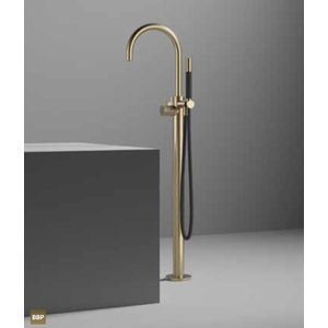 Hotbath Cobber X CX177EXT Afbouwdeel Voor Vrijstaande Badkraan - Chroom - Messing - Kranen - Badkranen - Vrijstaande Badkranen - 8721264690982