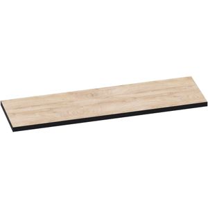 Brauer Ocean Edge Topblad 160x46cm MFCPlus - Forest Wheat (36 Mm) - Badkamermeubels - Wastafelbladen - 8720359377210