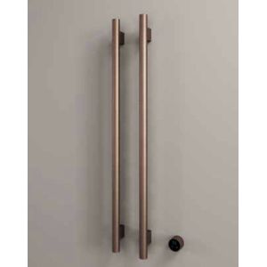 Hotbath &More Rails Round Handdoekwarmerset 135cm - 2 Stangen - Chroom - RVS - Verwarming - Radiatoren - Elektrische Radiatoren - 8721321497967