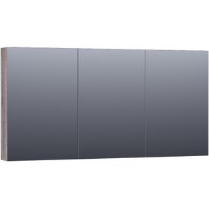 Brauer Impress Spiegelkast 140x70cm - Driftwood - Spiegels - Spiegelkasten - 8720359369376