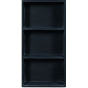 Luca Sanitair nis in of opbouw 59,5x29,5x8cm met 3 schappen mat antraciet