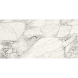 Marazzi  Tegel 75 x 150 cm - Calacatta Extra - Keramiek - Rechthoekig - 2 stuks - 2,27 m2 - Marmerlook - Vloertegels - Wandtegels - Tegels - M4EW