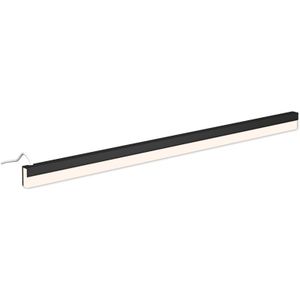 Ink LED line Opbouwverlichting LED mat zwart 4200K - Mat zwart - 480x25x10 mm (bxdxh)