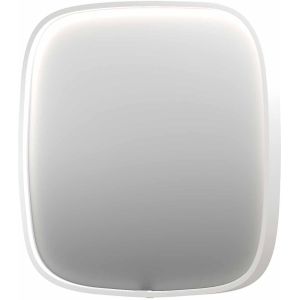 Ink SP31 spiegel 60x60cm - directe LED verlichting rondom, mat wit