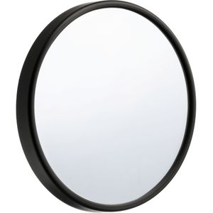Smedbo Outline lite Make Up spiegel 13cm voorzien van zuignap Zwart