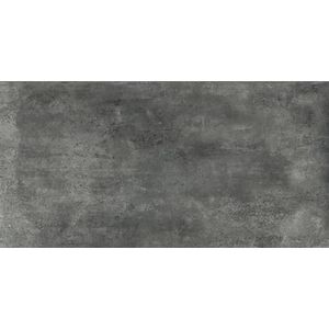 Floorgres  Tegel 180 x 80 cm - Coal Black - Porcellanato - Rechthoekig - 2 stuks - 2,9 m2 - Betonlook - Vloertegels - Wandtegels - Tegels - 752185
