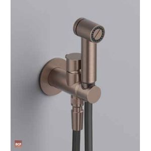 Hotbath Cobber KHDS3EXT Afbouwdeel Voor Knijphanddoucheset - Geborsteld Koper PVD - Messing - Kranen - Bidetkranen - 8721264694515
