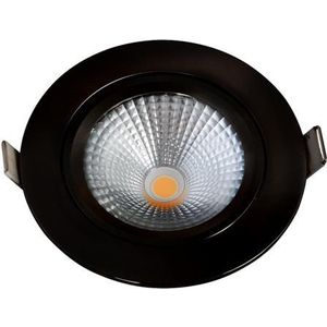 Solar Light Bath LED inbouwspot IP44 2700K - rond - zwart