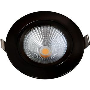 Solar Light Bath LED inbouwspot IP44 2200-3000K - rond - zwart - dim to warm