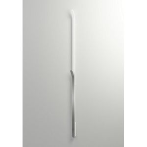 Instamat Arc Elektrische Handdoekwarmer 170cm Soft Wit Met Gepolijst Front - Aluminium - Verwarming - Radiatoren - Design Radiatoren - ARC002