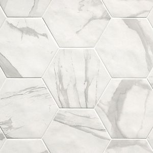 Fap Ceramiche Roma Hexagon tegel 21,6x25 - Statuario mat