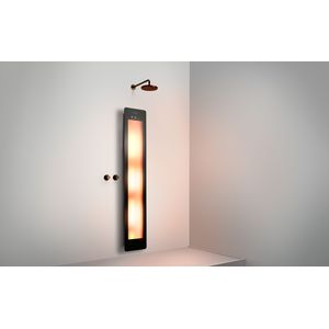 Sunshower Round One - Large - Opbouw - Black - Douche - Sunshower