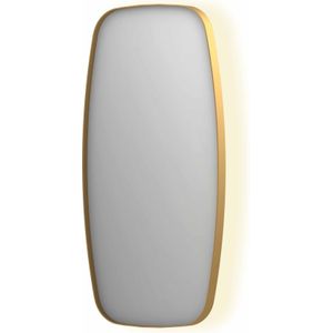 Ink SP30 spiegel 40x80cm - indirecte LED verlichting rondom - geborsteld mat goud