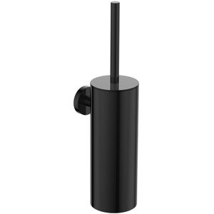 Regn Toiletborstelgarnituur - Gunmetal Black PVD - Messing - Accessoires - Toilet Accessoires - Toiletborstelhouders - 8720254161655