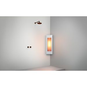 Sunshower Round Plus - Small - Hoekmodel - White - Douche - Sunshower