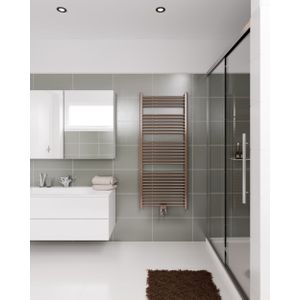 Instamat Rondo Lux Elektrische Radiator - 600W - 121x50,7cm - Wit - Staal - Verwarming - Radiatoren - Verticale Radiatoren - RL120.50ES02