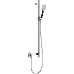 Hotbath Cobber M308 Glijstangset 90cm Ronde Handdouche - Roze Goud - Messing - Kranen - Douchekranen - Douchesets - Opbouw Douchesets - 8720143162626
