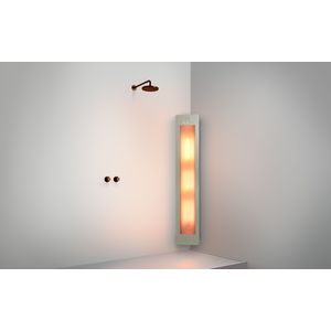 Sunshower Round One - Large - Hoekmodel - Sand White - Douche - Sunshower