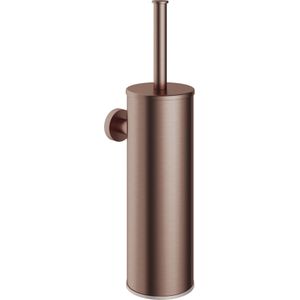 Hotbath Cobber CBA11 toiletborstelhouder wandmodel - geborsteld koper PVD