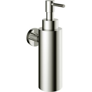 Hotbath &More BAA09 Zeepdispenser Wandmodel - Gepolijst Zwart PVD - Accessoires - Zeep Accessoires - Zeepdispensers - 8721264697578
