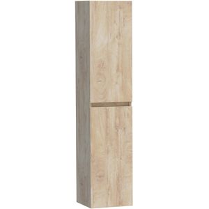 Brauer Joy Hoge Kast 160x35x35cm MFC - Forest Wheat - Badkamermeubels - Kolom- En Zijkasten - Hoge Kasten - 8720359308276