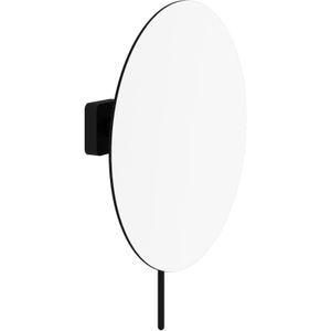 Hotbath Gal GLA20BL vergrotingsspiegel met wandmontage - Mat zwart