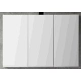 Blinq Tania spiegelkast 100 cm. met 3 deuren zilver eiken