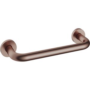 Hotbath &More BAA16 Badgreep - Geborsteld Koper PVD - Messing - Recht - Accessoires - Sanitaire Veiligheid - Wandgrepen & Wandsteunen - 8721264698124