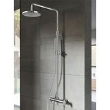 Hotbath SDS 8 Get Together stortdoucheset Friendo chroom - staafhanddouche - 30cm hoofddouche