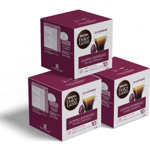 Koffiecapsules NESCAFÉ® Dolce Gusto® Doppio Espresso, 3 x 16 st.
