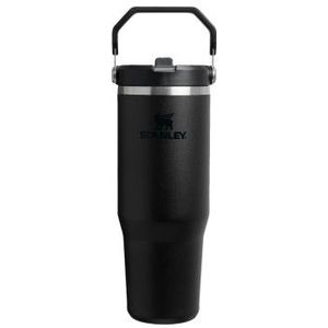 Tumbler Stanley The Iceflow Flip Straw Charcoal, 0,89 L