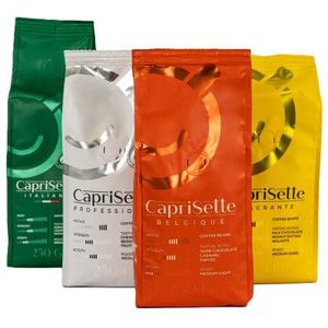 Set koffiebonen Caprisette, 4 x 250 g