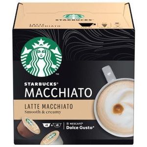 Koffiecapsules compatibel met NESCAFÉ® Dolce Gusto® Starbucks Latte Macchiato, 6 + 6 pcs.