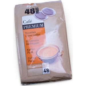 Koffiepads Coffee Premium Mega Pack, 48 pcs.