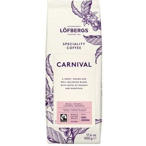 Koffiebonen Löfbergs Carnival Fairtrade, 500 g