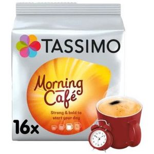 Koffiecapsules Tassimo Morning Cafe (compatibel met Bosch Tassimo capsulemachines), 16 st.