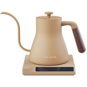 CHiATO flowPLAY Gooseneck Elektrische waterkoker, 0,6 l - Beige