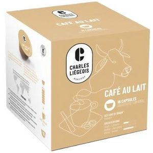 Koffiecapsules compatibel met NESCAFÉ® Dolce Gusto® Charles Liégeois Café au lait, 16 st.