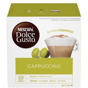 Koffiecapsules NESCAFÉ® Dolce Gusto® Cappuccino, 8+8 st.