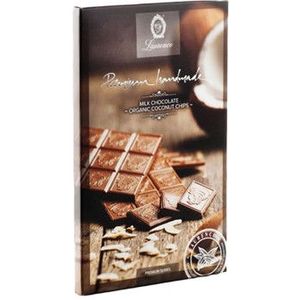 Melkchocolade met kokosschilfers Laurence, 80gr