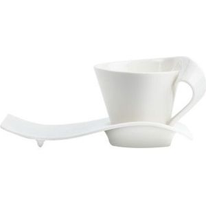 Café au lait kop met schoteltje Villeroy &amp; Boch NewWave, 400 ml
