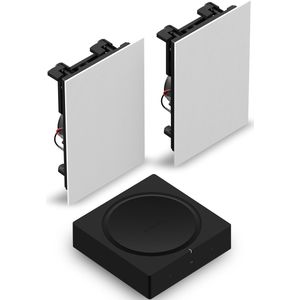 Sonos Amp + In-Wall Einbau-Wandlautsprecher
