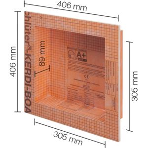 Schluter Kerdi-Board-N Inbouwnis 30,5x30,5cm betegelbaar