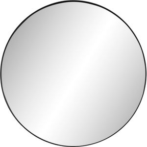 Ben Mimas ronde spiegel met LED verlichting en anti-condens Ø60cm mat zwart