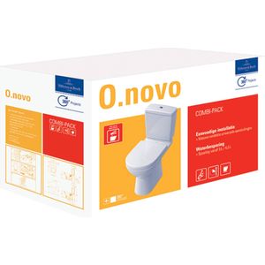 Villeroy & Boch O.Novo combipack duobloc +sofclose+quickrel.zitt.ceramic+ Wit