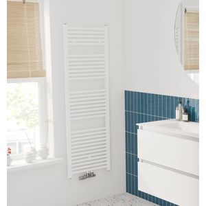 Saqu Fonti handdoekradiator 733W 50x151cm mat wit