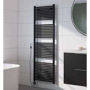 Saqu Cole elektrische radiator 900W 60x180cm mat zwart