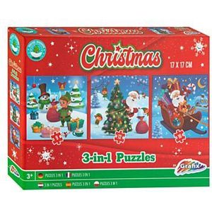 Kerst 3-in-1 Puzzel